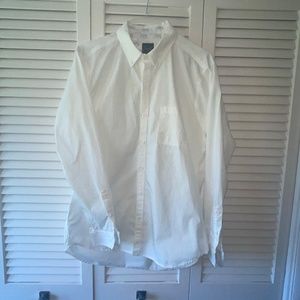 Grunt Style Button Down Collar Shirt - Made in USA - Mens Large